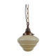Beehive pendant with chain hanging lamp 1930/40