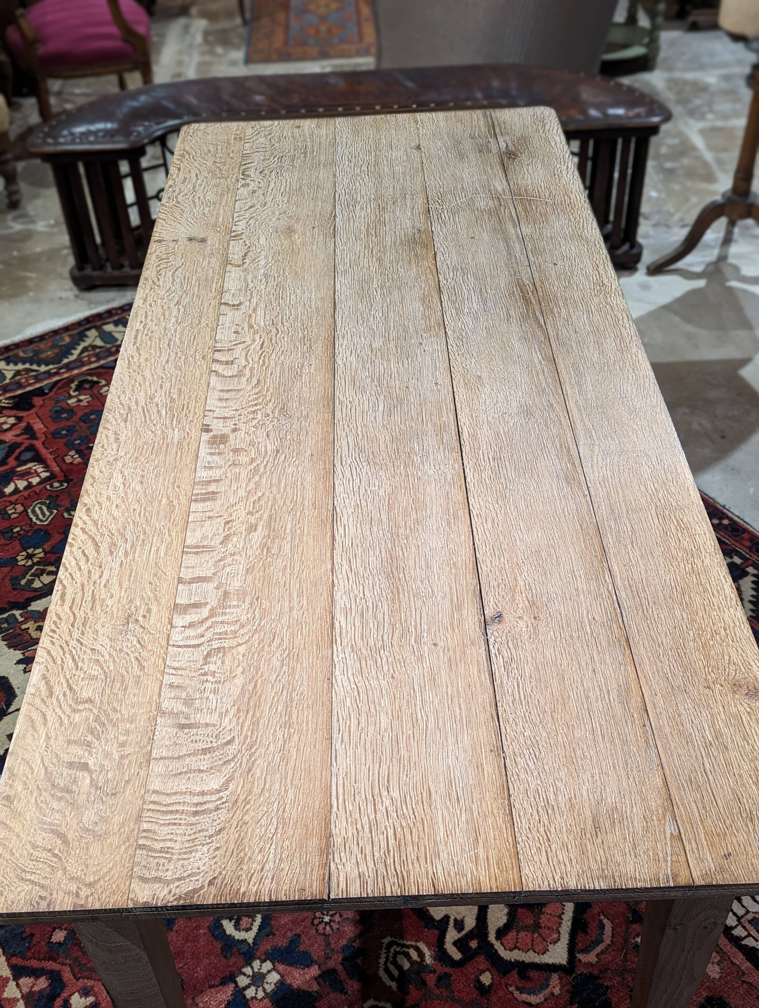 Oak farm table