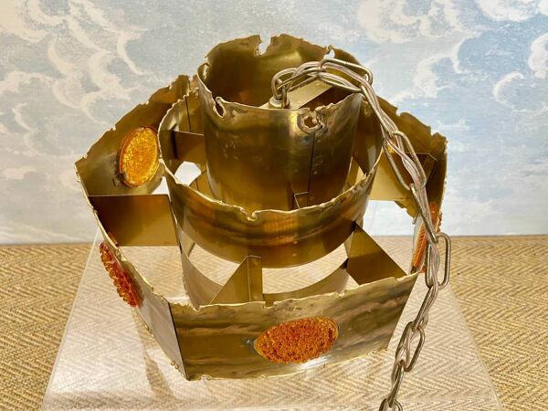 Suspension hexagonale par Svend Aage Holm-Sørensen, Danemark, années 1960