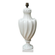 Baluster lamp base in Paris porcelain