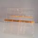 Plexiglass magazine rack