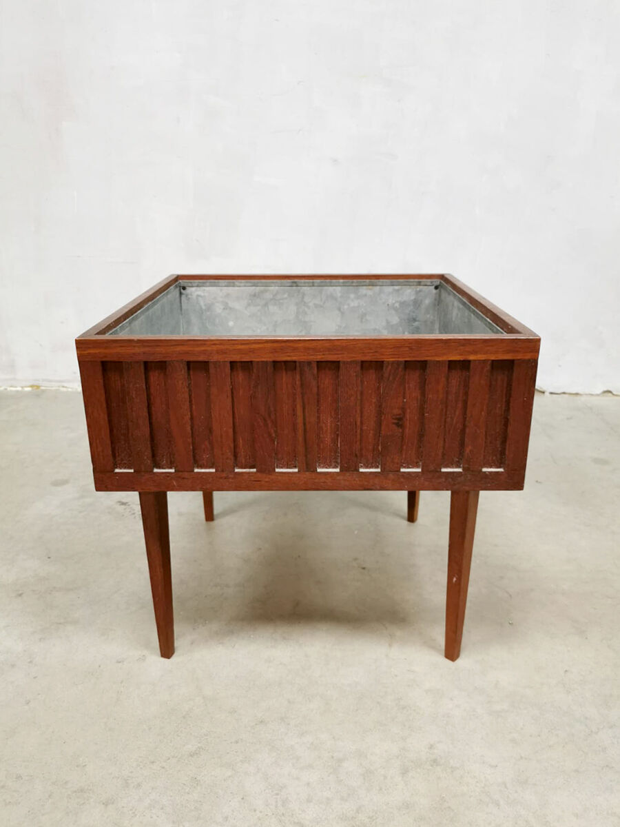 Teak indoor planter plant stand ‘minimalism’