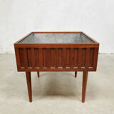 Teak indoor planter plant stand ‘minimalism’