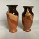 Paire de vases céramique émaillée