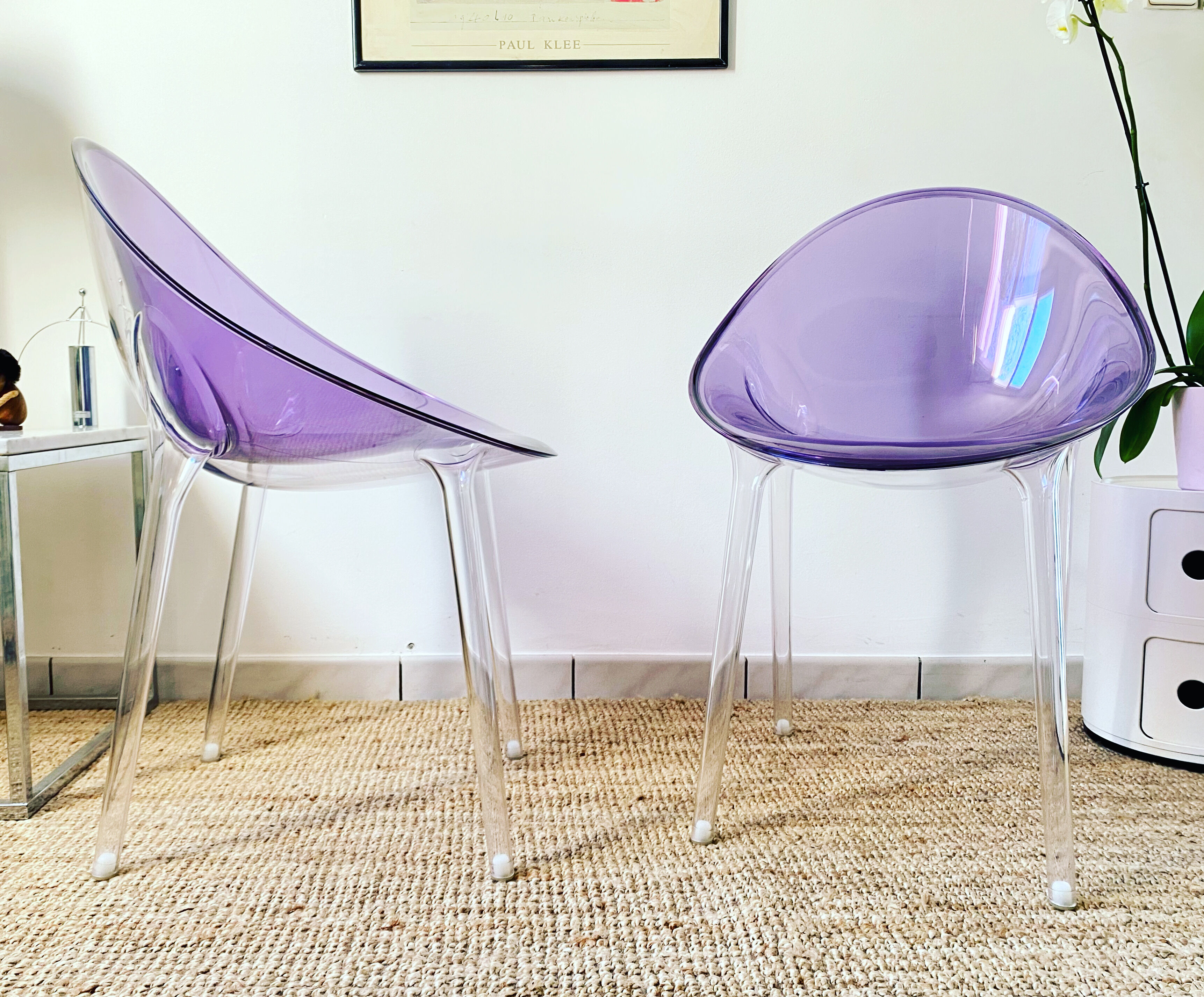 Fauteuil Kartell Mr impossible design Philippe Starck