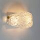 Pair of Murano glass 'bubble' sconces by Hillebrand