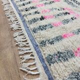 Handmade wool Berber rug 284 X 194 CM