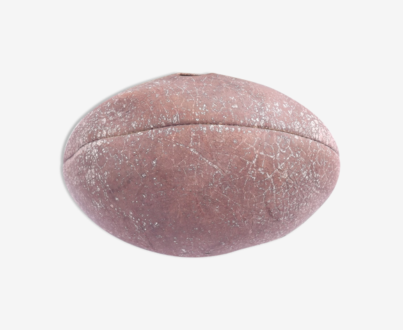 Ballon de rugby ancien en cuir | Selency