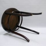Original Thonet bentwood stool, first half of the 20th century - restored