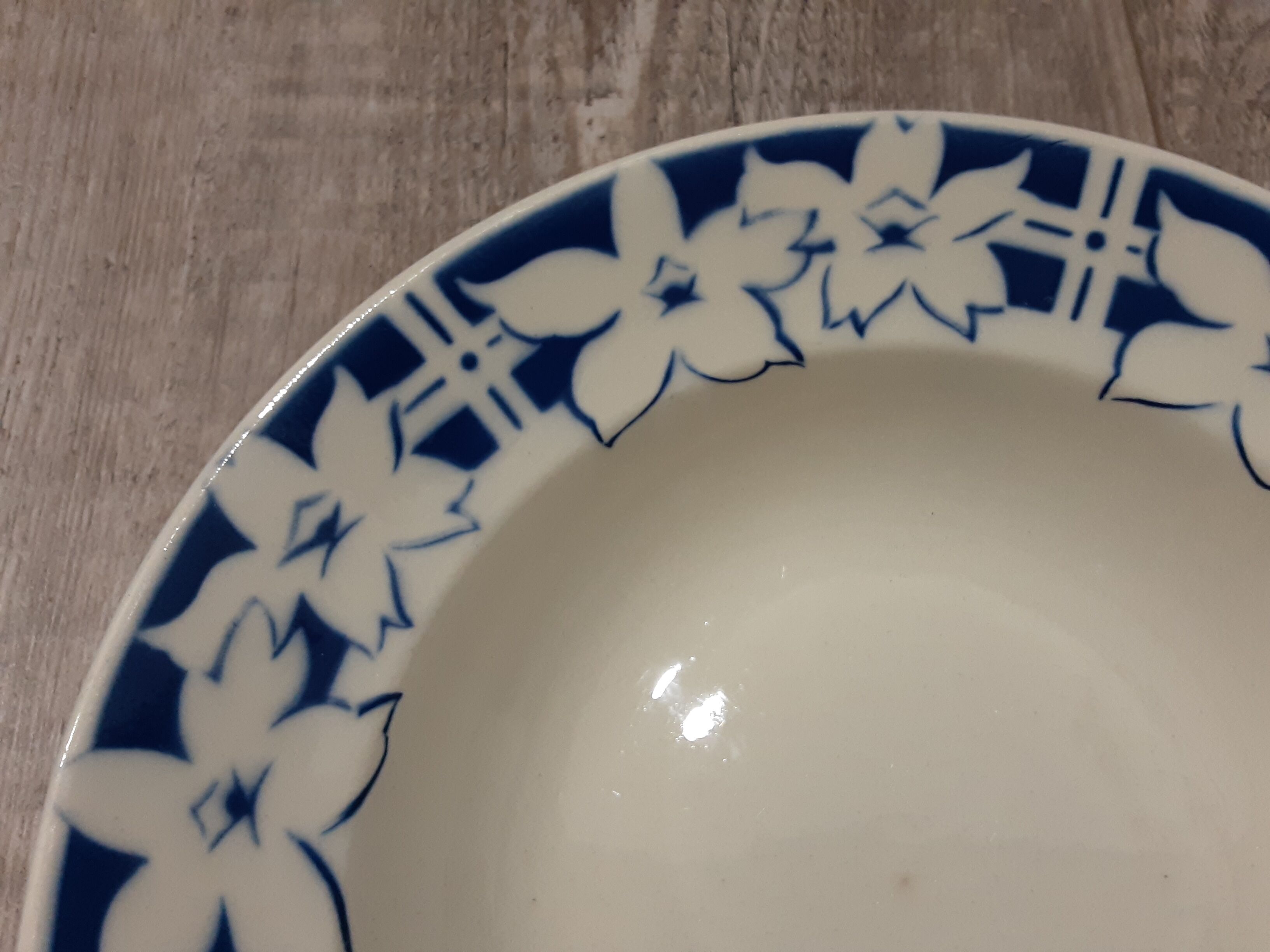 Old hollow plate Badonviller.  Lison France