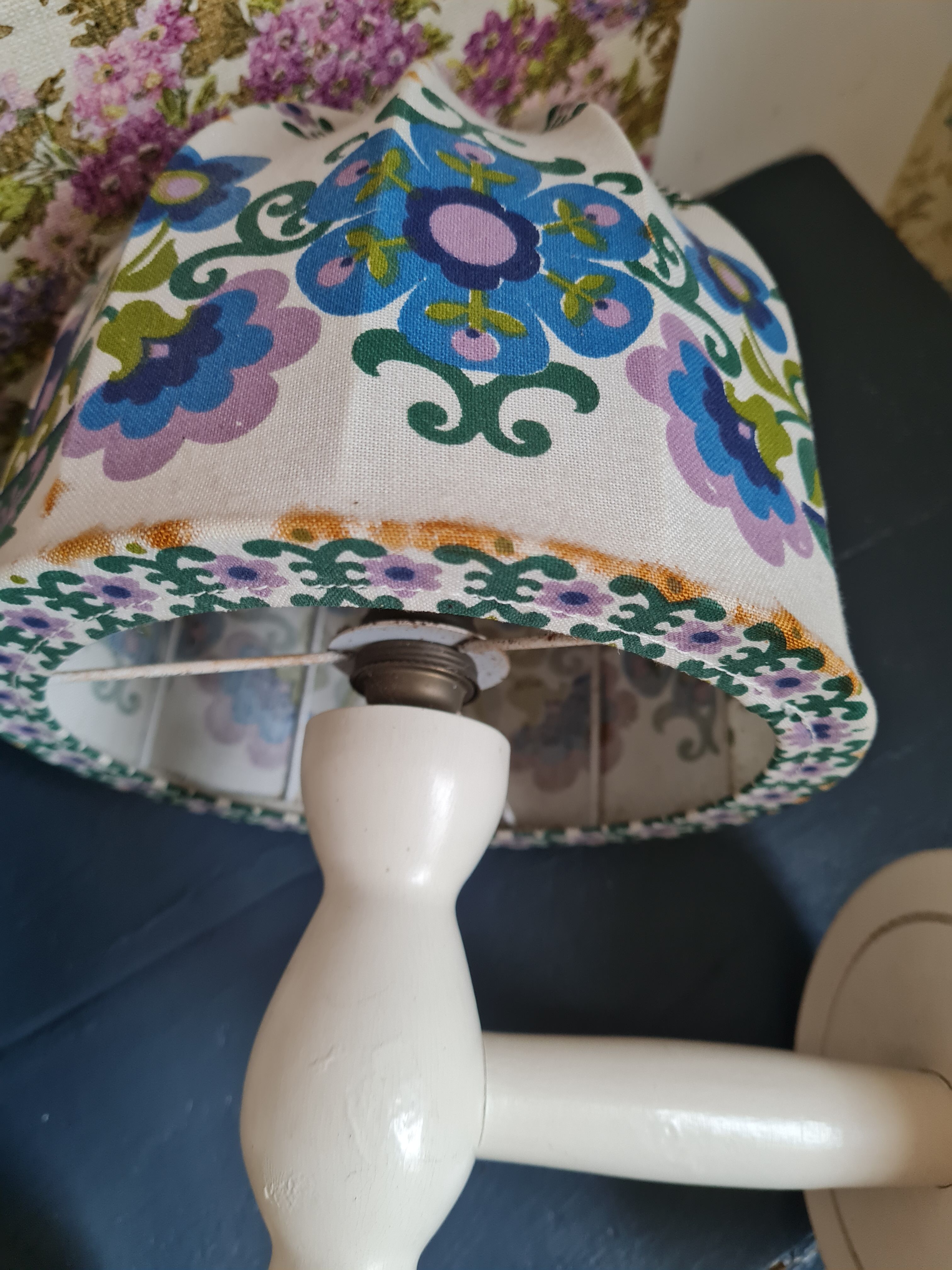 Pair of retro wall lamps