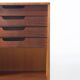 Minimalist storage cabinet in teak by Alfred Hendrickx, 1960