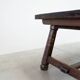 French brutalist dining table inspired by Georges Robert
