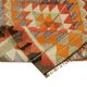 Turkish Handwoven Vintage Herki Kilim 98 cm x 320 cm