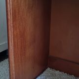 Vintage rattan desk from the 1970s.