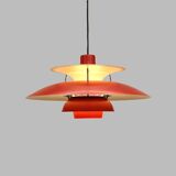 The genuine Danish item - PH5 pendant - original red colour - Louis Poulsen -