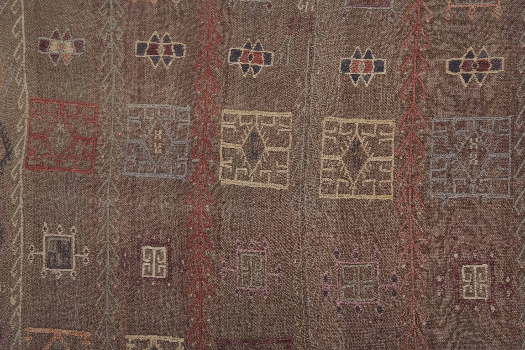 Vintage Turkish kilim, handwoven, 170x290 cm.