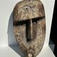 Large Timor mask in patinated wood H:50cm (2)