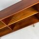 Vintage teak sideboard lowboard shelf bookcase 60s