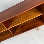 Vintage teak sideboard lowboard shelf bookcase 60s