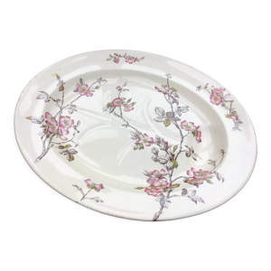 Plat en faïence anglaise Briar
