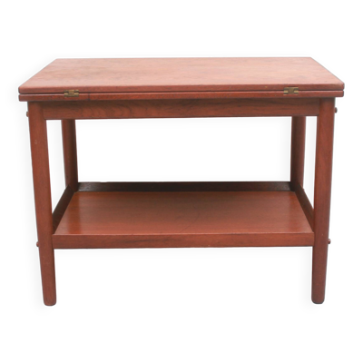 Table d'appoint Grete Jalk des années 1960 pour Jeppesen en teck