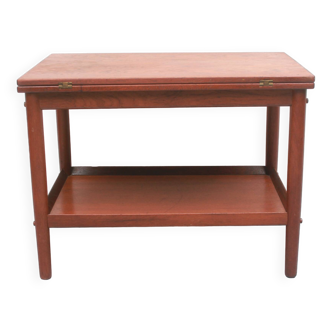 Table d'appoint Grete Jalk des années 1960 pour Jeppesen en teck