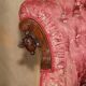 Victorian mahogany carved librarian's canapé with lions.