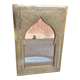 Miroir marocain en laiton 19x28cm