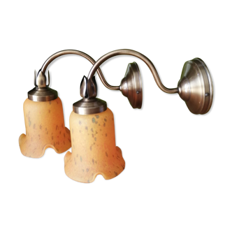 2 "tulip" wall light