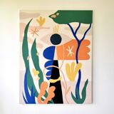 Acrylic painting - Joyful Nature