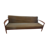 1960 Scandinavian convertible bench, in its original condition.