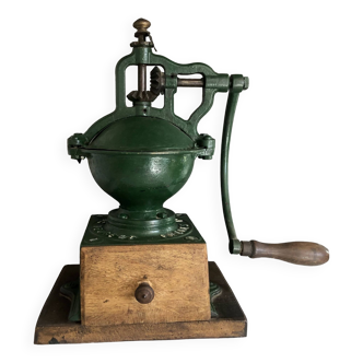 Old Peugeot Frères countertop coffee grinder