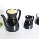 Waku coffee maker, milk and sugar pot, heat-resistant, German ceramics, Vintage