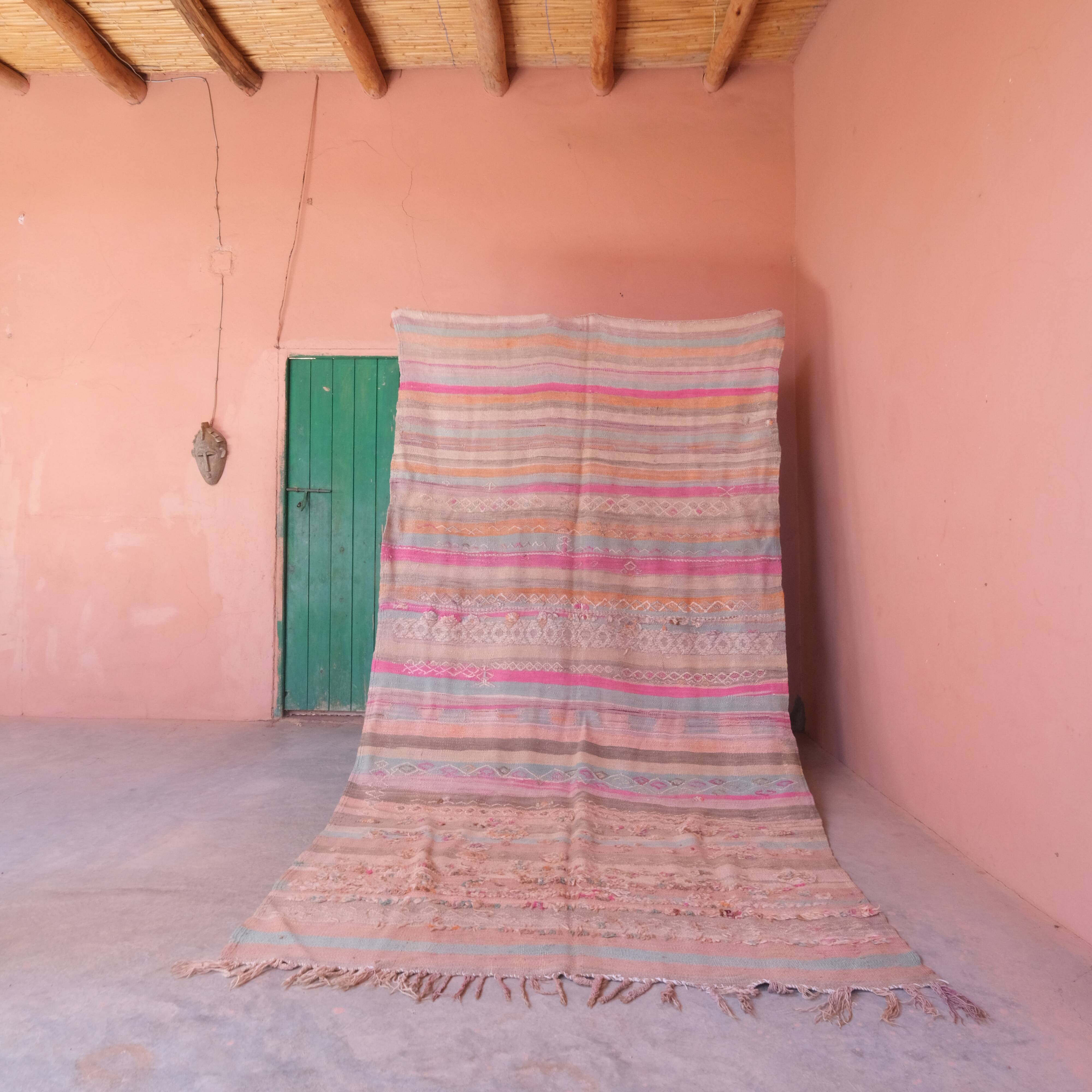 Zayan colorful Moroccan rug - 309 x 159 cm