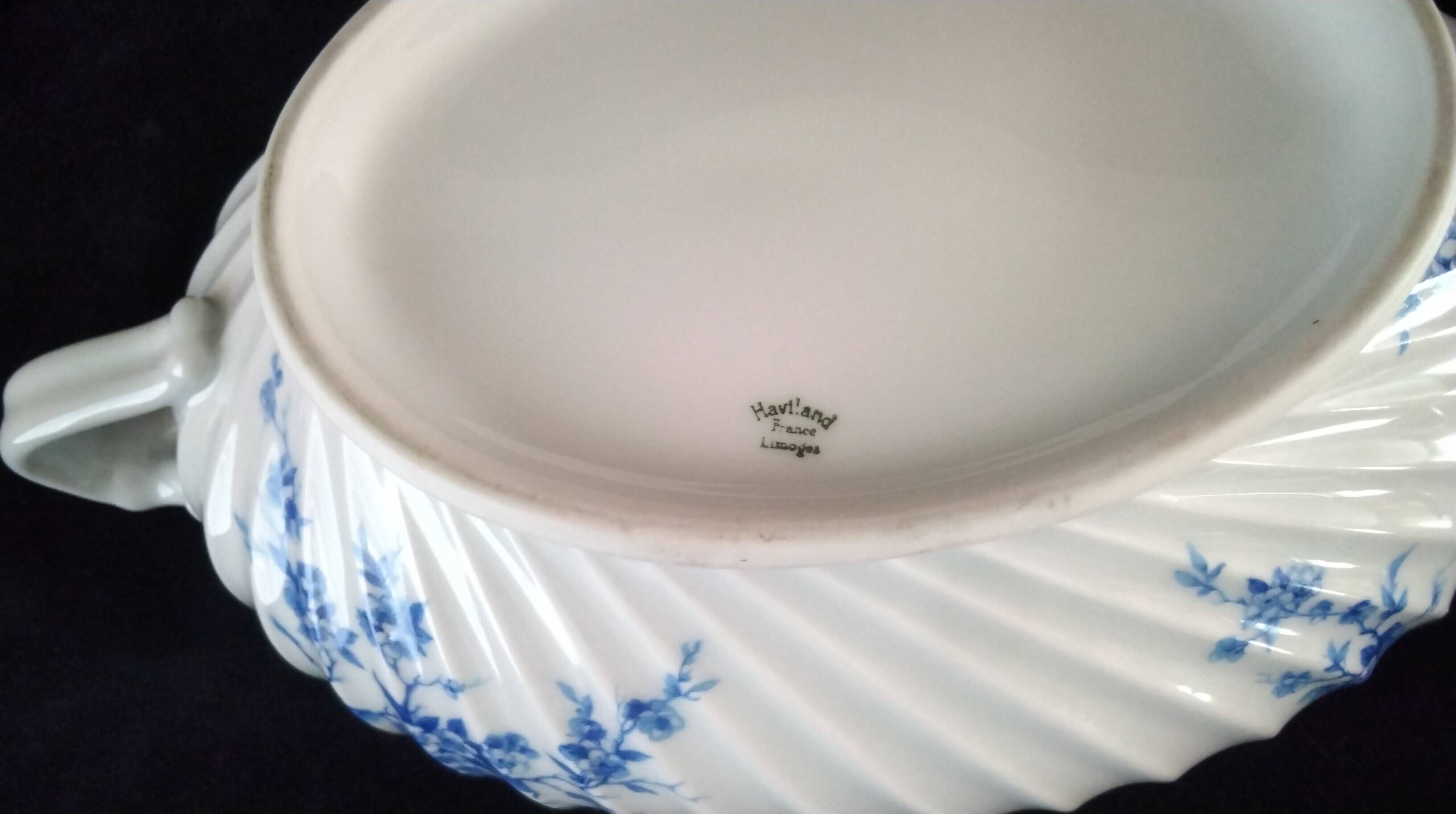 Haviland Limoges porcelain soup tureen