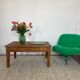 Table basse vintage en bois