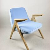 Light blue bunny armchair by józef chierowski