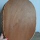 Vintage rattan and mother-of-pearl tray