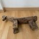 Small zoomorphic wooden bench (Burkina Faso)