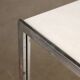 1960s vintage table by Ross Littel for ICF Steel Italy