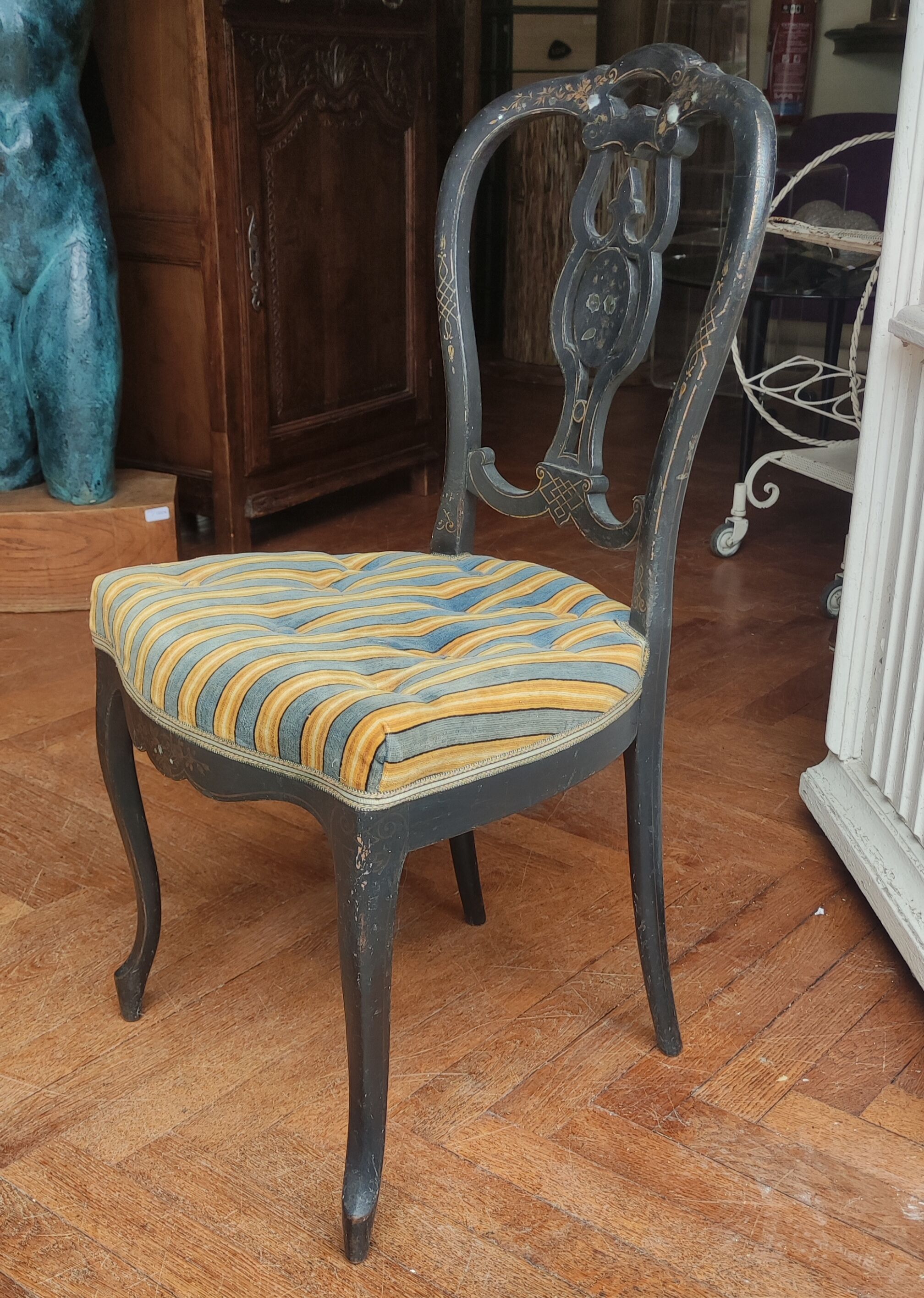 4 Napoleon III chairs