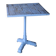 Old bistro table in cast iron and perforated metal, SIGHE Jeune Toulo