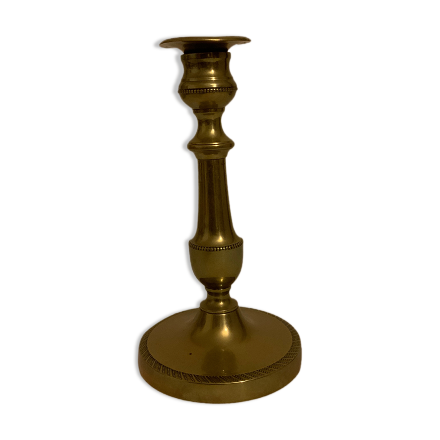 Brass candlestick