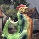 Pichet carafe COQ en barbotine France