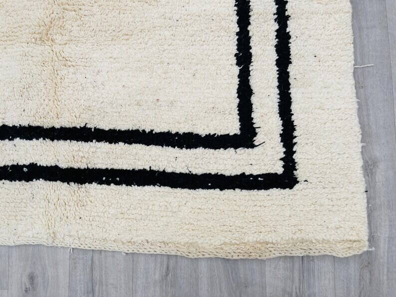 Custom Moroccan Berber rug measurements