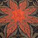 Wool Jacquard plaid with Jamawar design 173 × 109 cm
