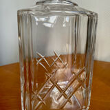 Glass crystal whisky decanter