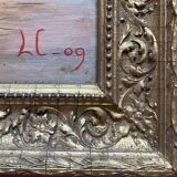 Painting 1909 "Still Life with Nuts and Grapes" Monogram and frame