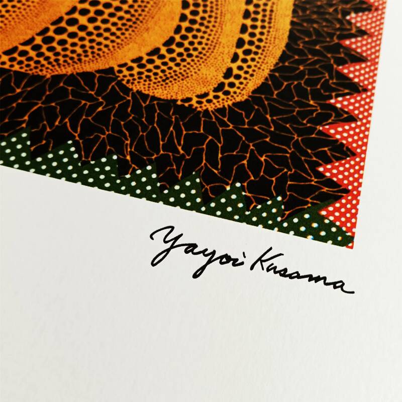 Lithographie en édition limitée d'après Yayoi Kusama